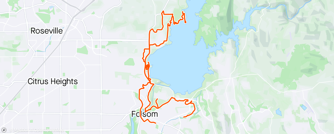 Map of the activity, Granite Bay with Rene'