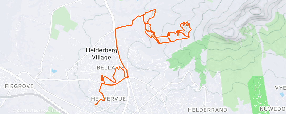 アクティビティ「Morning E-Bike Ride」の地図