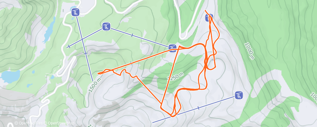 Map of the activity, Baker!