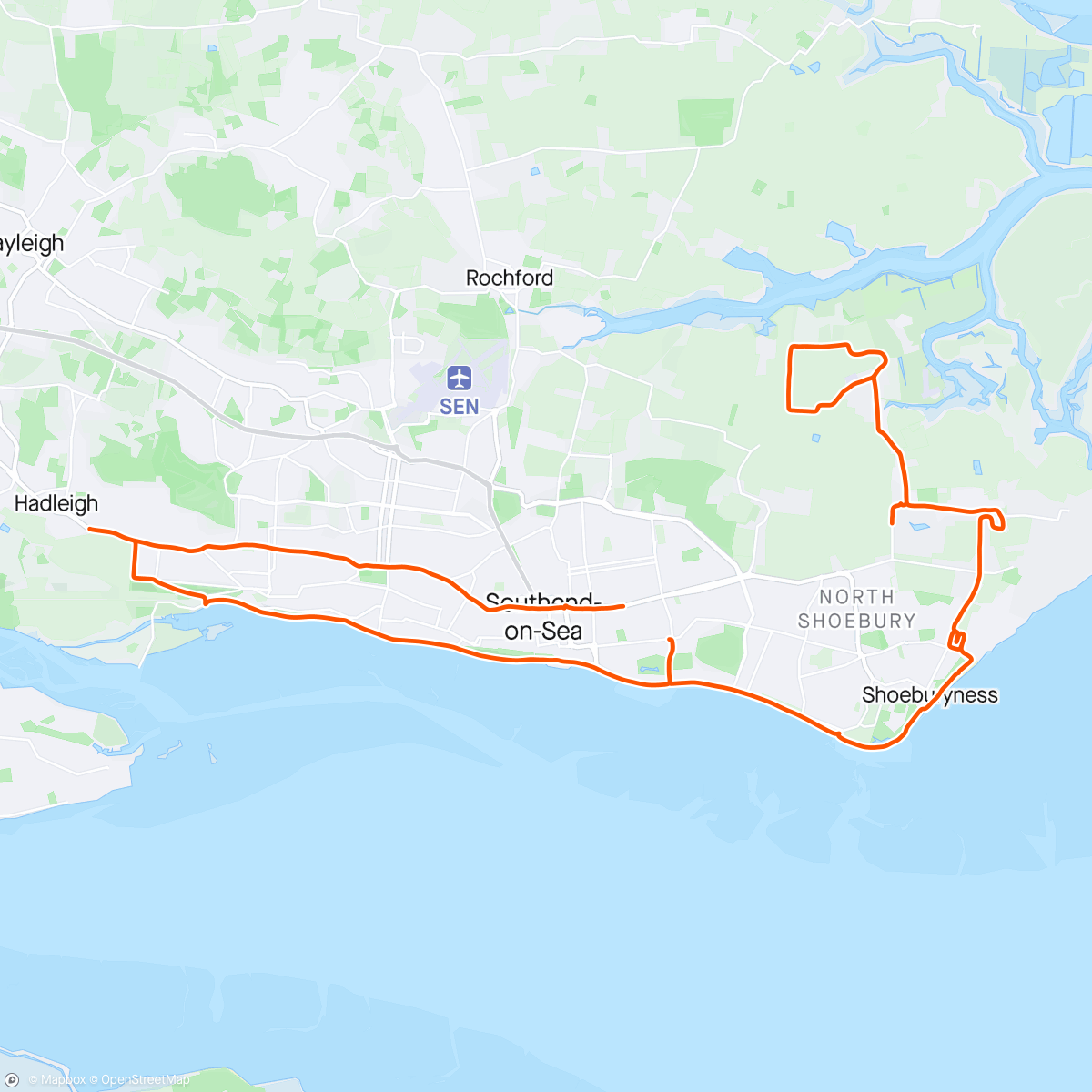 Map of the activity, Marathon 24/36 ✔️