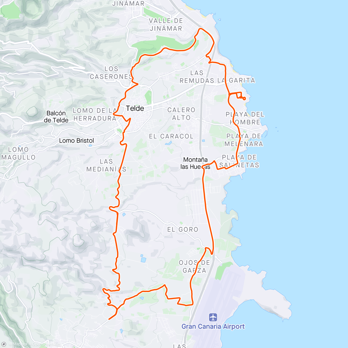 Map of the activity, Pera-Piña con Tillo 🍐🍍💪🏻🚴‍♂️✨🍀🔝💯🔋👏🏼