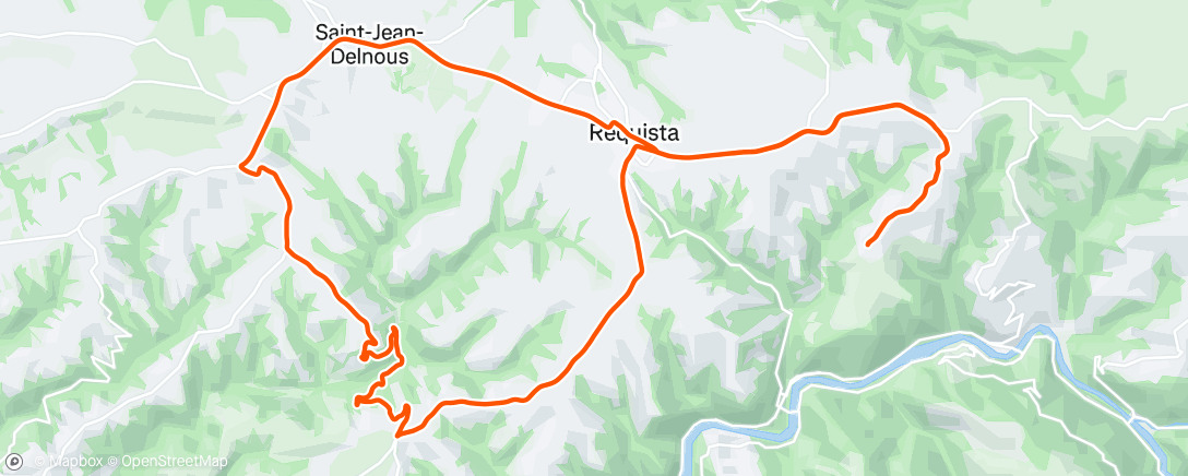 Carte de l'activité