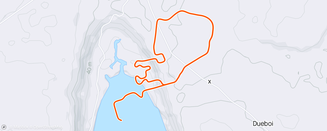 Map of the activity, Zwift - Group Ride: SZR Sunrise Ride (E) on Neokyo Crit Course in Makuri Islands