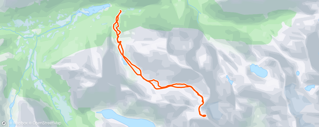 Map of the activity, Navnløs topp 🏔️