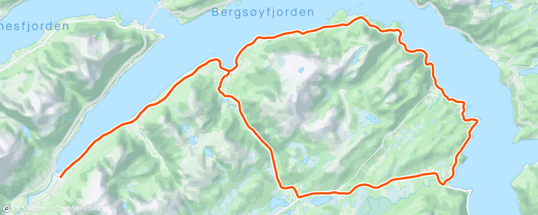 Map of the activity, Gæmp dag 2