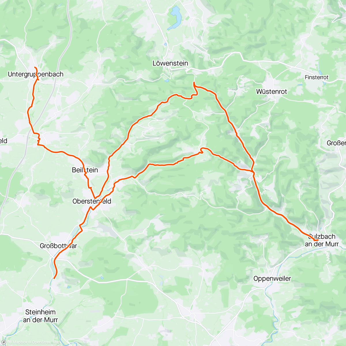 Map of the activity, Cooler Bike Day Part 2 / mit Micha und Götz