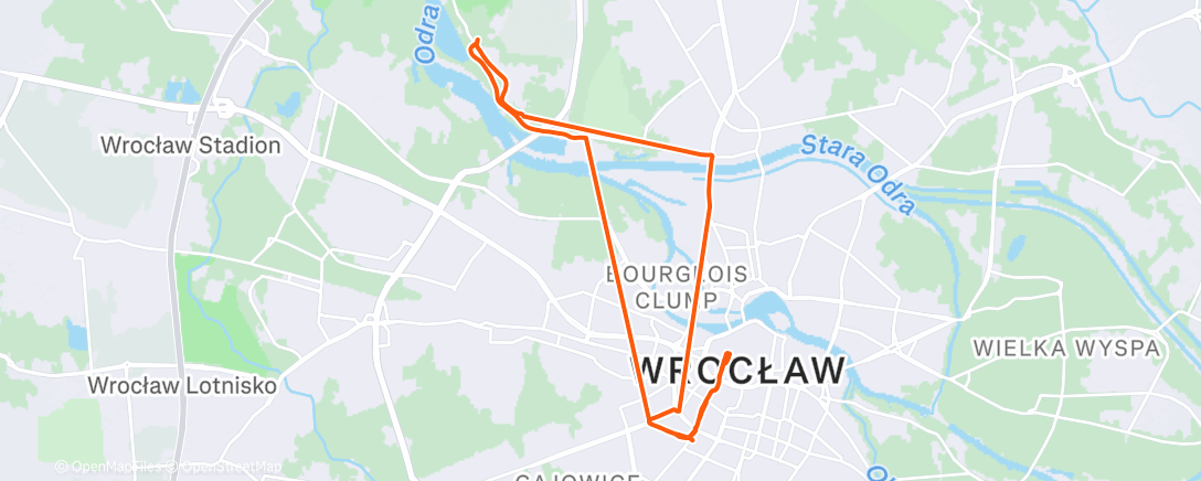 Карта физической активности (Afternoon Walk)