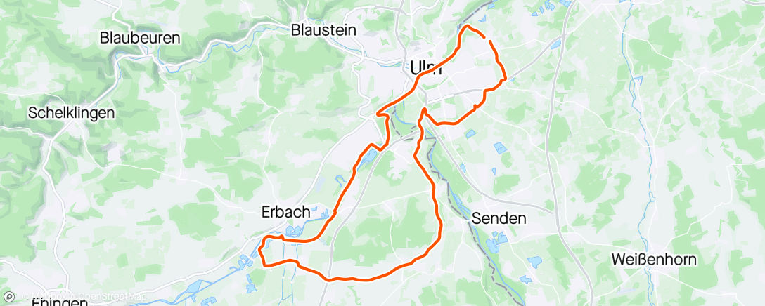 Map of the activity, Gravel Fahrt am Nachmittag 🚴🏼