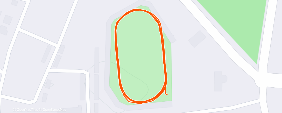 Map of the activity, Afternoon Walk