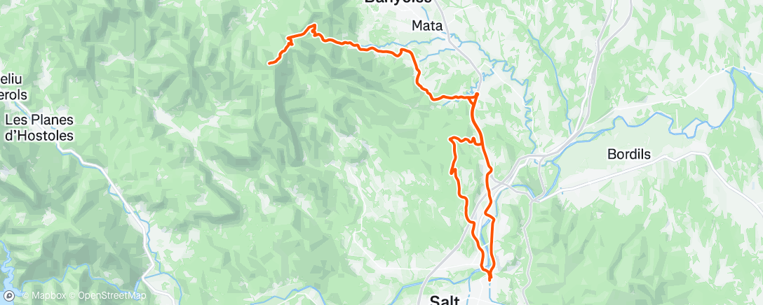 Map of the activity, Racing up a 20km climb this Sunday and I’m not overtrained from being an idiot!!! Let’s gooooo