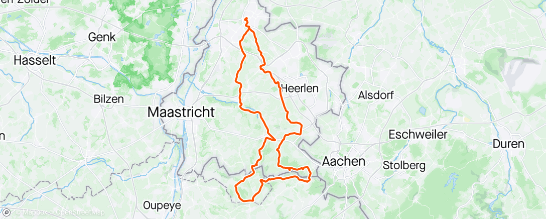 Mappa dell'attività Easy endurance | 60’ Accumulation