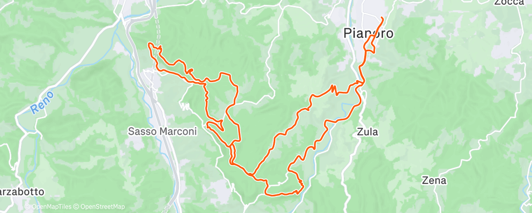 Map of the activity, Primo giro veloce dell’anno 😁