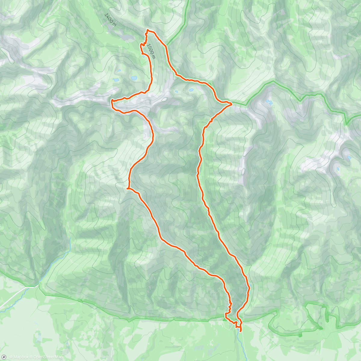 Map of the activity, 🤦🏻‍♂️ Roháče - výškový mód!