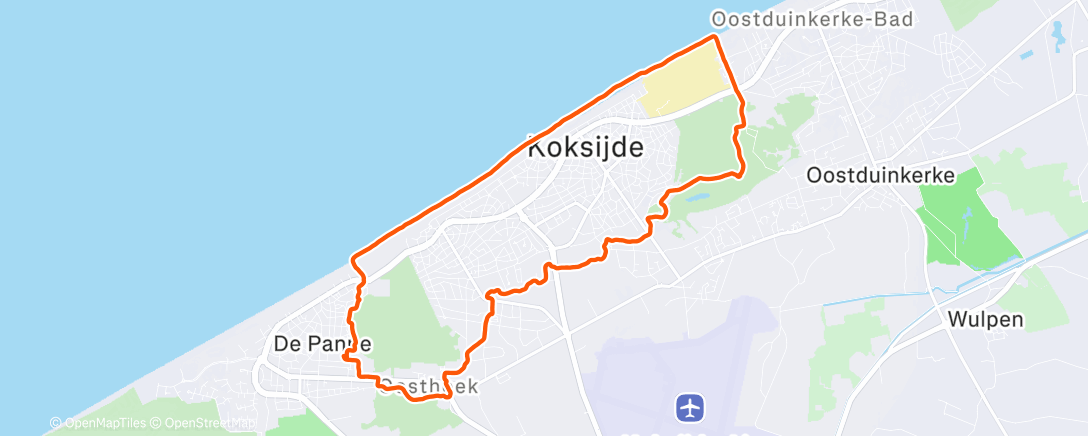 Карта физической активности (Saint-André)