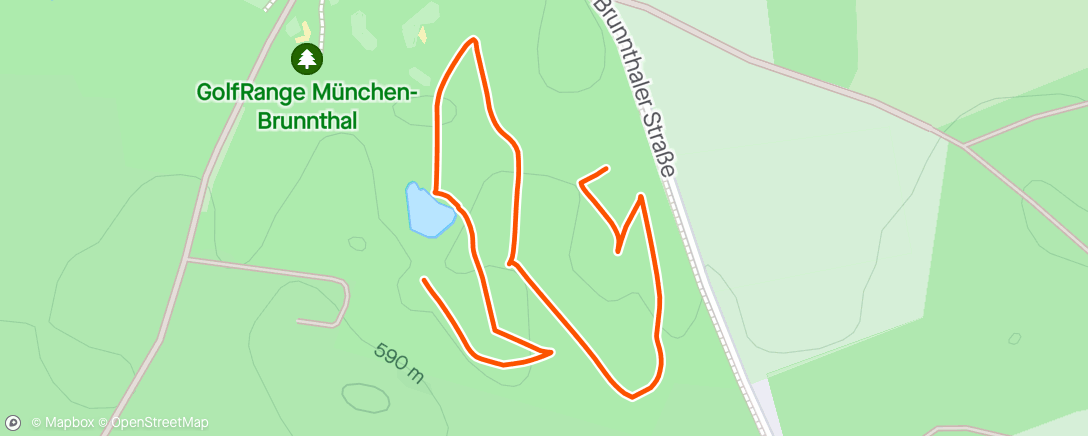「Golf am Nachmittag」活動的地圖