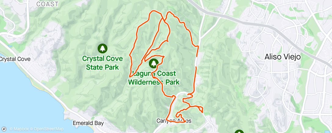 Map of the activity, Both sides with Rick crew