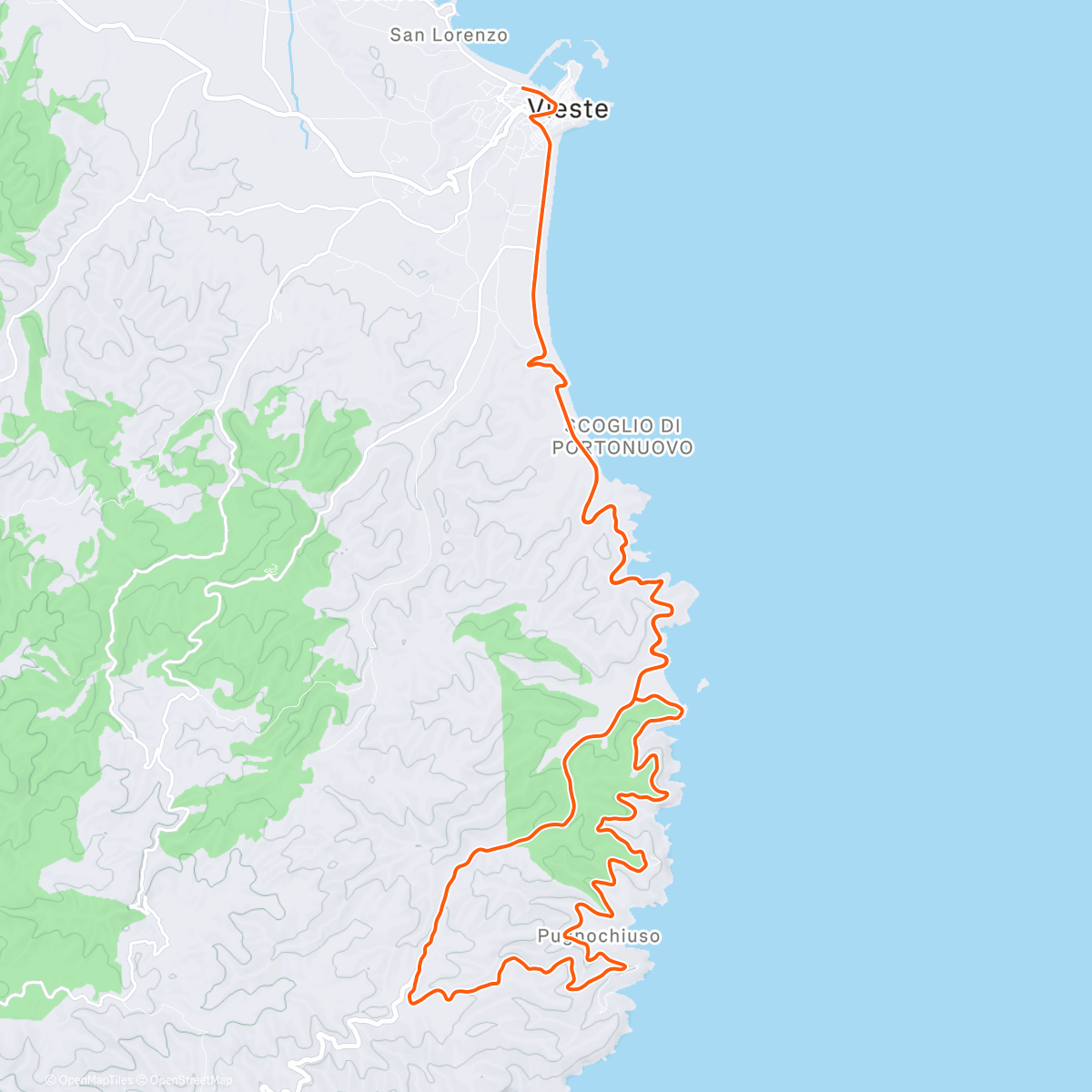 Map of the activity, ROUVY - Race: RMC stage 8