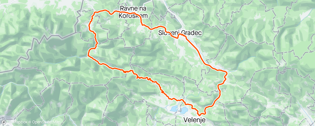 Map of the activity, Sleme (švoh)