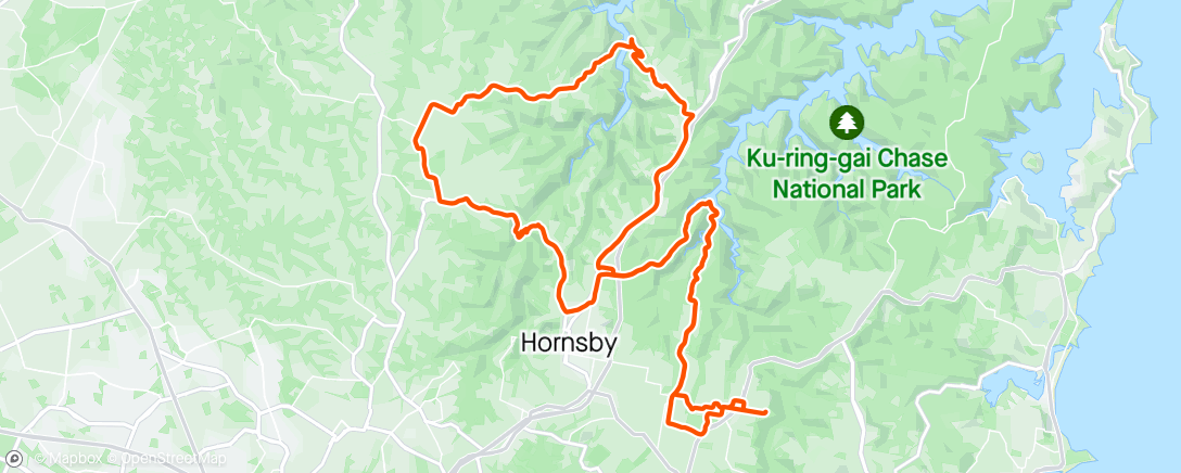 Map of the activity, Was not fit enough to do this ride . Absolutely cooked , 🥓
