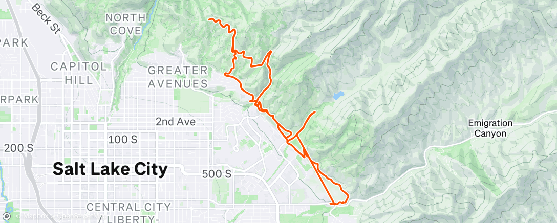Map of the activity, Hot heat