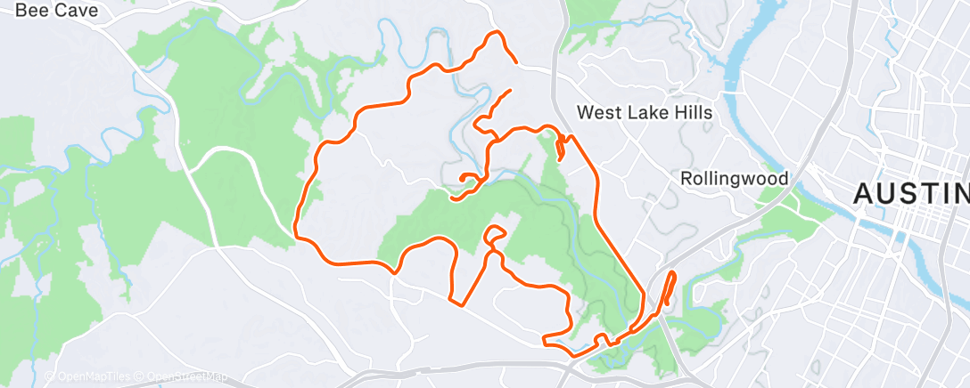 Map of the activity, Big Ass Boot 🥾