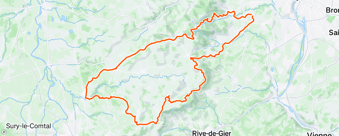 Map of the activity, Boucle d’automne 🍂