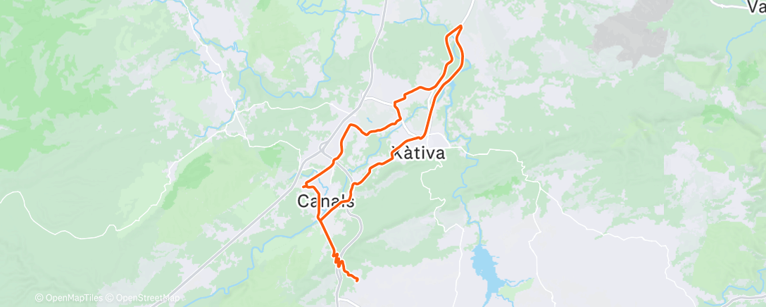 Карта физической активности (Bc: Ollería - Manuel)