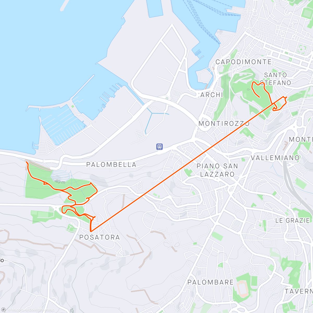 Map of the activity, Cleo walk