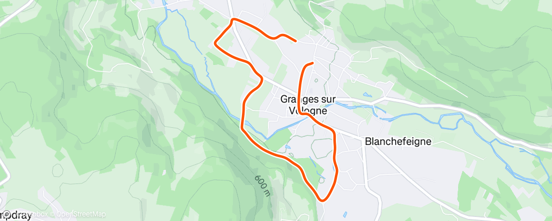 Map of the activity, Càp à jeun pour bien démarrer la journée !