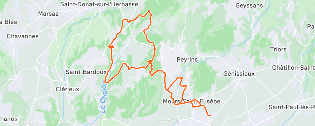 Map of the activity, Trop dure la reprise.! Rien pour avancer