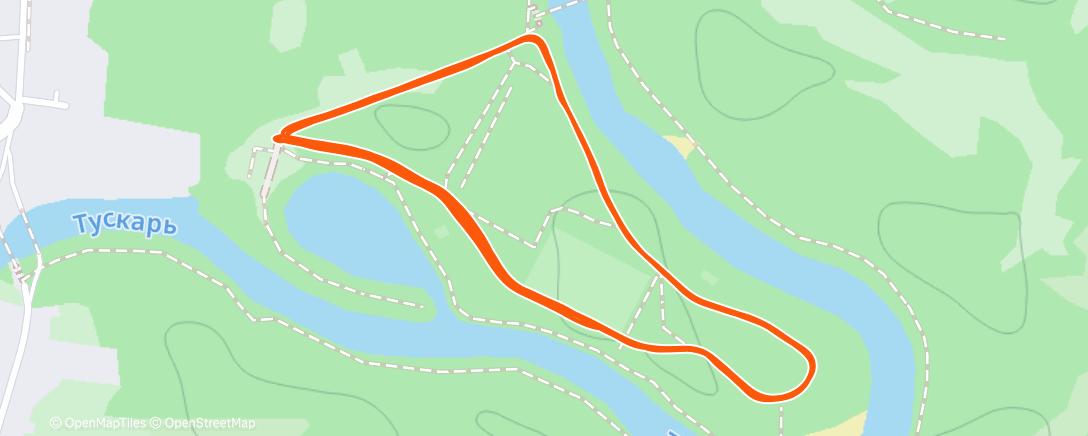 Карта физической активности (Утренний забег)