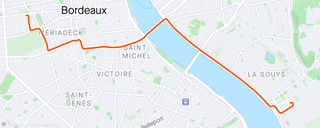 Map of the activity, En route pour l'engueulade 🦶👨‍⚕️