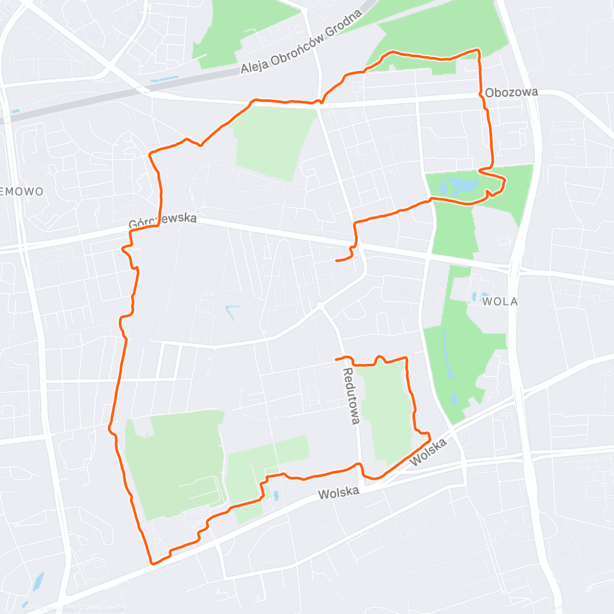 Map of the activity, Running is stupid