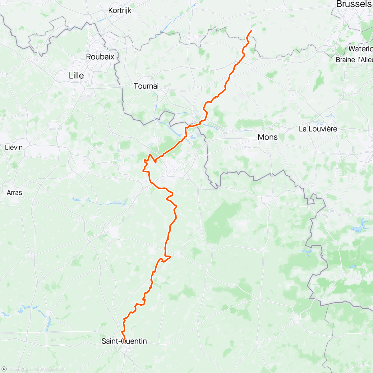 Map of the activity, Arcdetriomftocht Etappe 03 / Route du Pêcheur