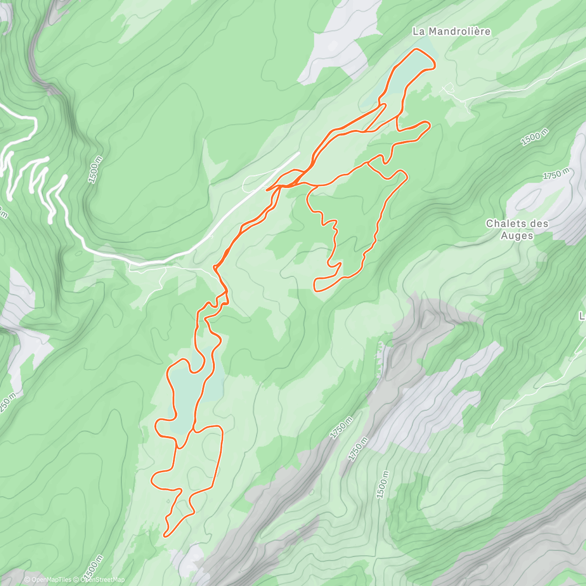 Map of the activity, Ouverture du bal hivernal