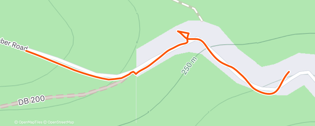 Map of the activity, Afternoon Mountain Bike Ride