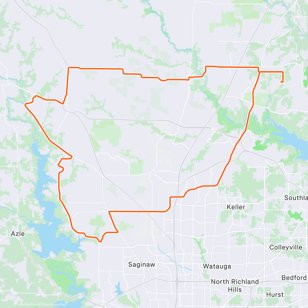 Карта физической активности (Last one in Dallas)