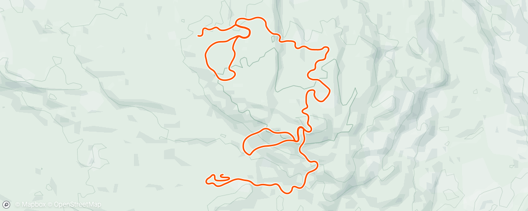 Map of the activity, Night Ride