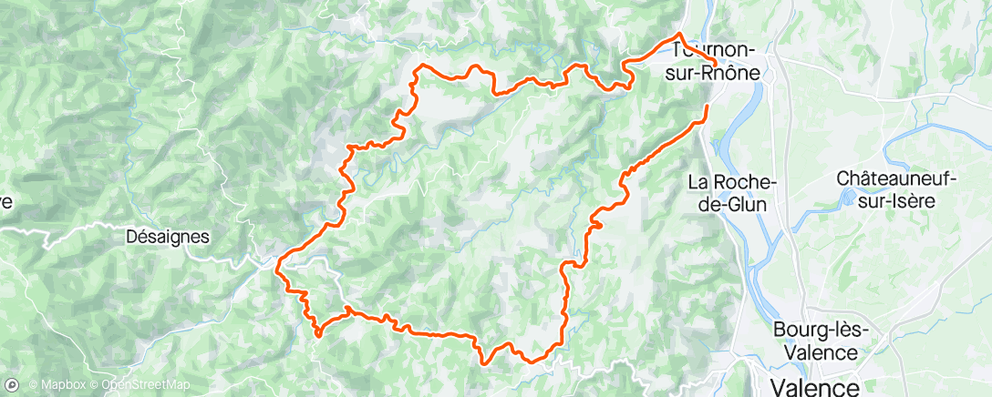 Map of the activity, Sortie à la fraîche