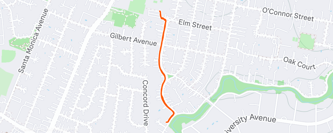 Map of the activity, Poema bringing the crew for drop-off