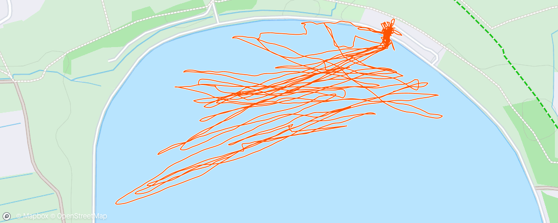 Mapa da atividade, Windsurfing