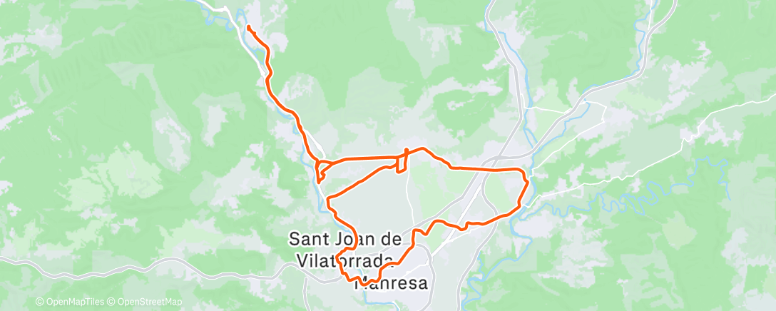 Map of the activity, anem acabant