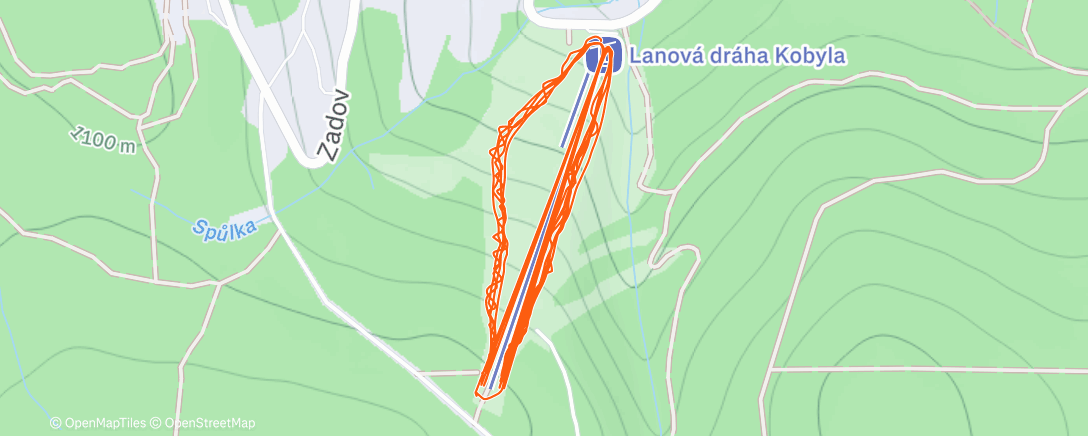 Карта физической активности (Kobyla ⛷️)