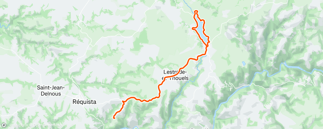 Carte de l'activité