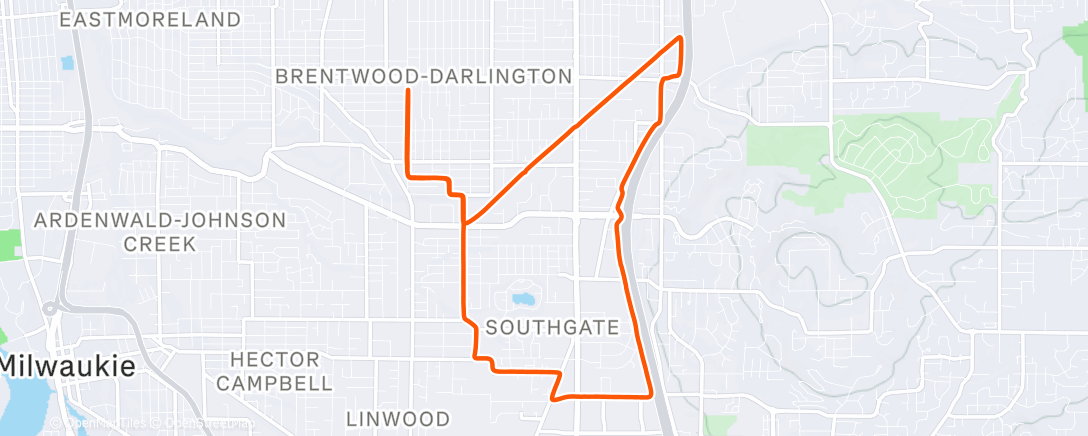 Map of the activity, When the Levee Breaks…