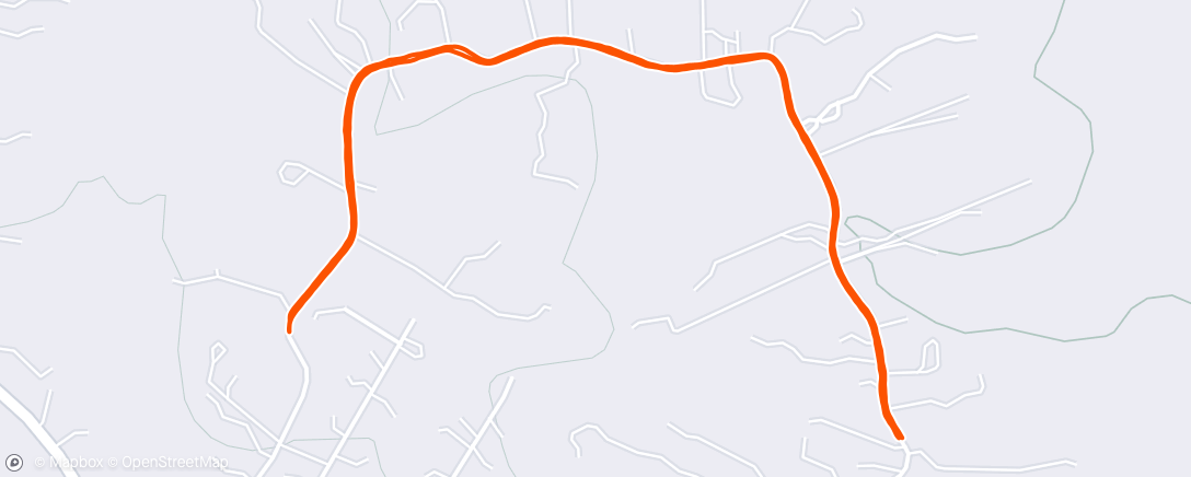 Map of the activity, Morning Walk