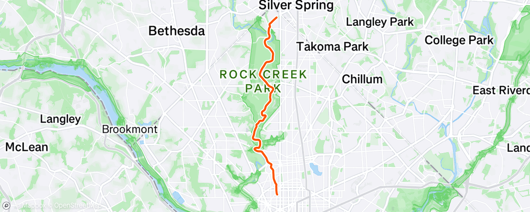 Map of the activity, Morning Commute