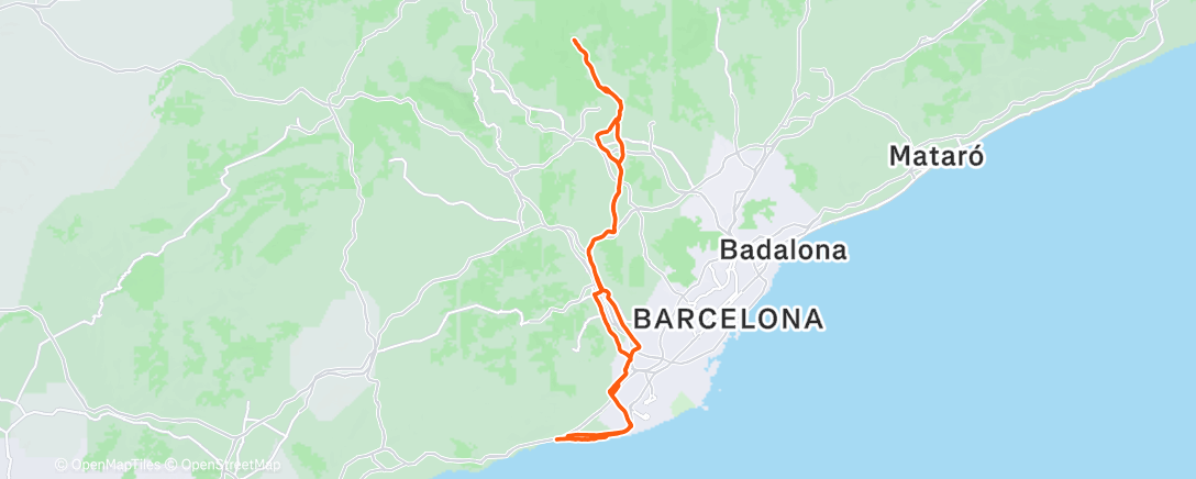 Map of the activity, Fondito nochebuena