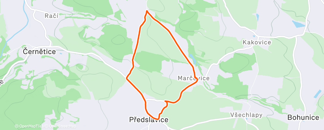 Карта физической активности (Lunch Run)