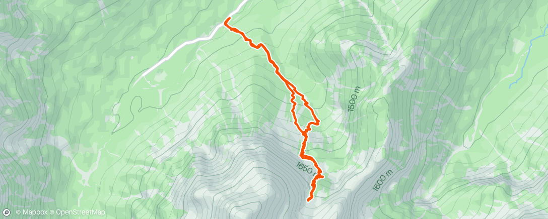 Kaart van de activiteit “Morning Backcountry Ski”